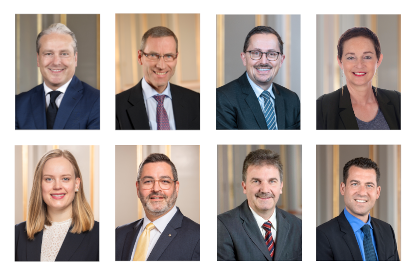 Stv. Generalsekretär, Adjunktinnen und Adjunkte, Bereichsleiter