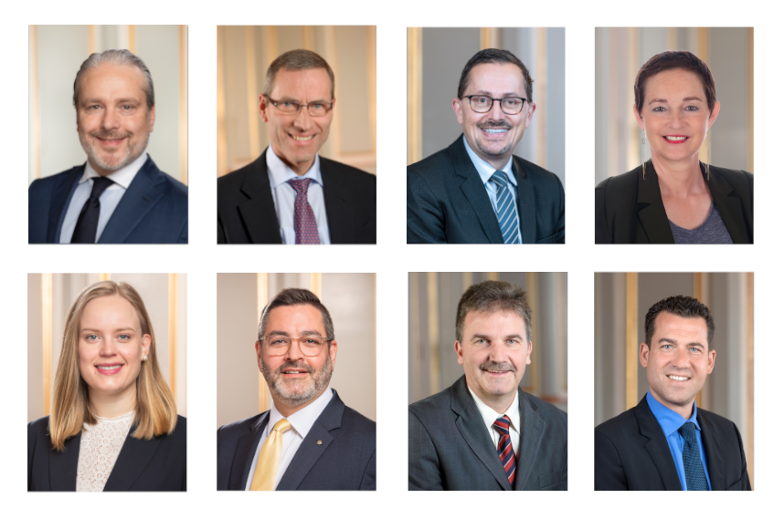 Stv. Generalsekretär, Adjunktinnen und Adjunkte, Bereichsleiter